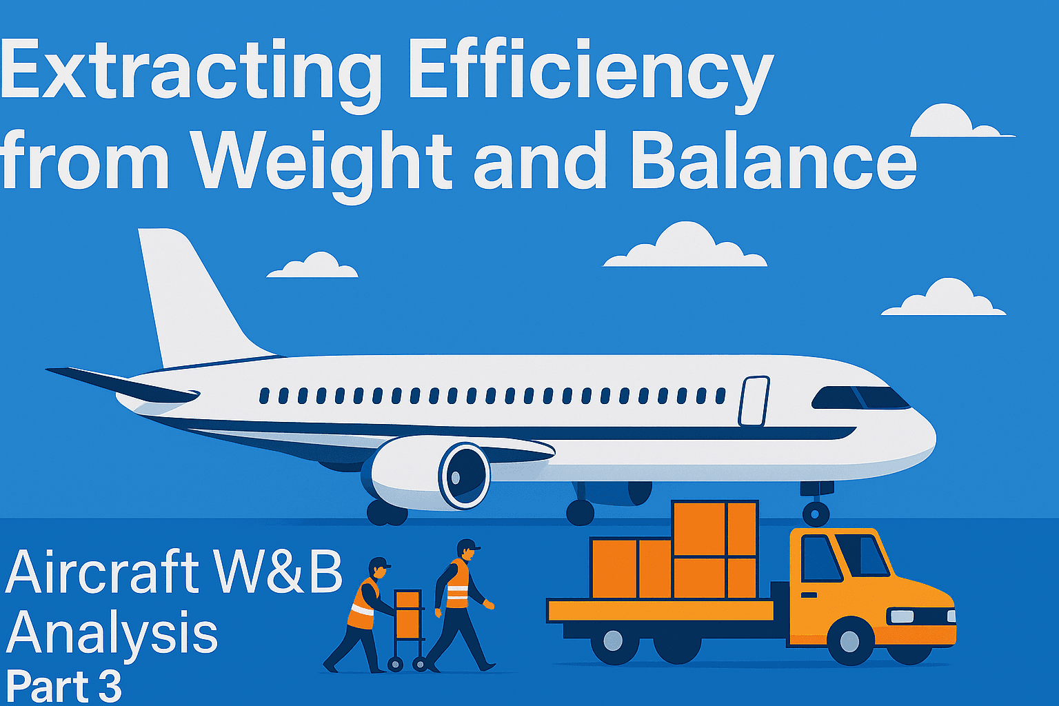 Aircraft W&B - Part 3 - Extracting efficiency from weight and balance